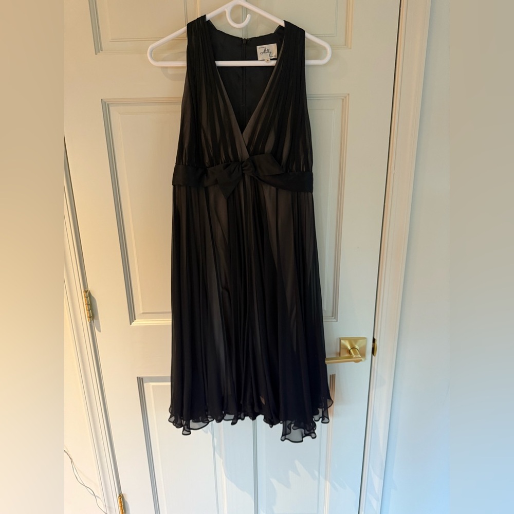 Original Milly New York  Black Silk dress size 6